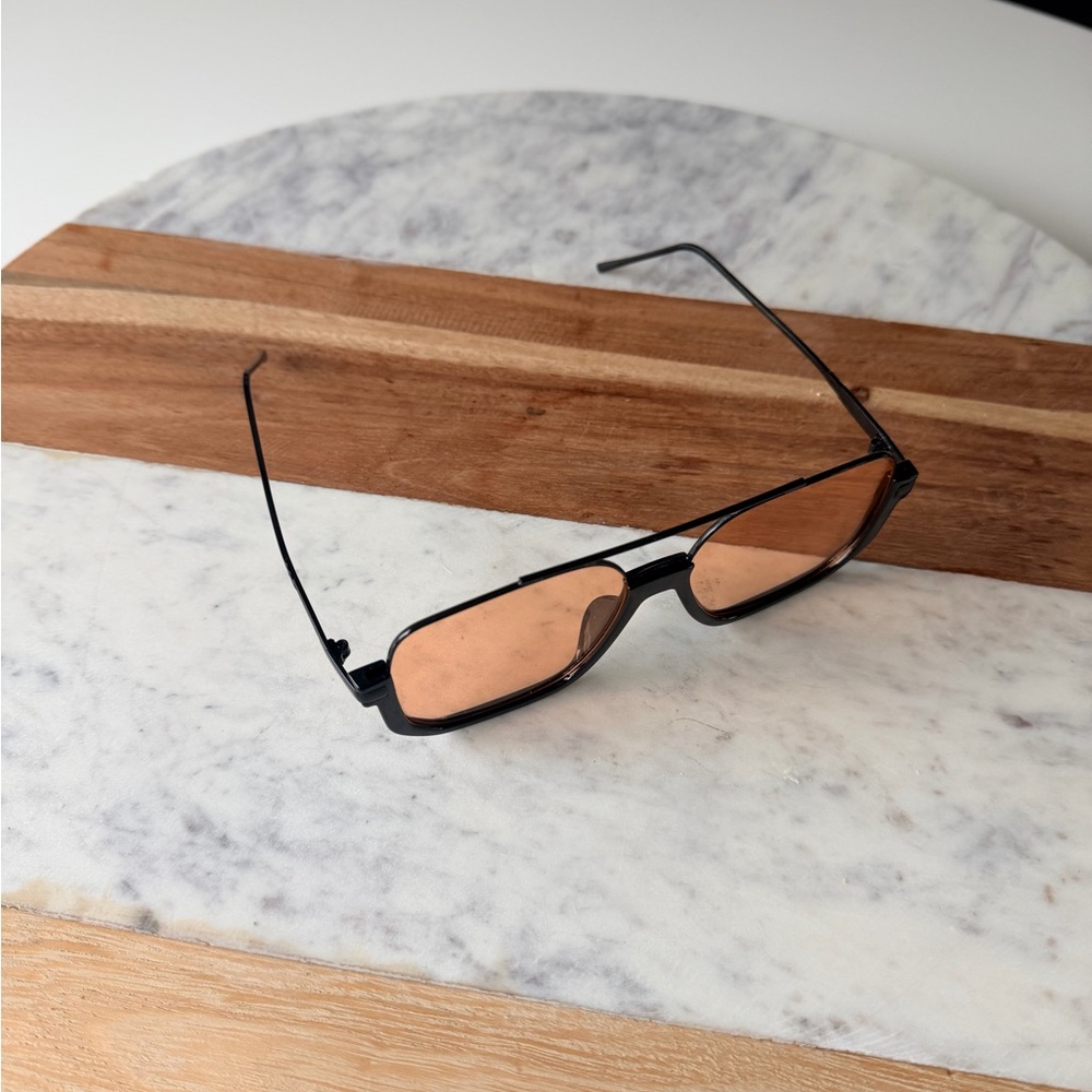 Stylish Black and Brown Sunglasses - Picture 6 of 9